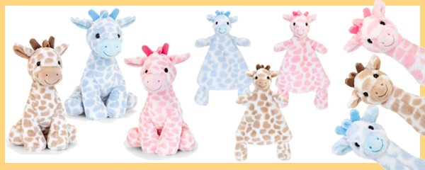 *NEW* Snuggle Giraffe Range by Keel Toys
